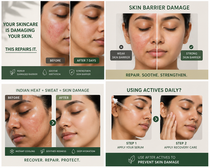 Gloweza Skin Recovery Gel (100g) Barrier Repair + Cooling Therapy
