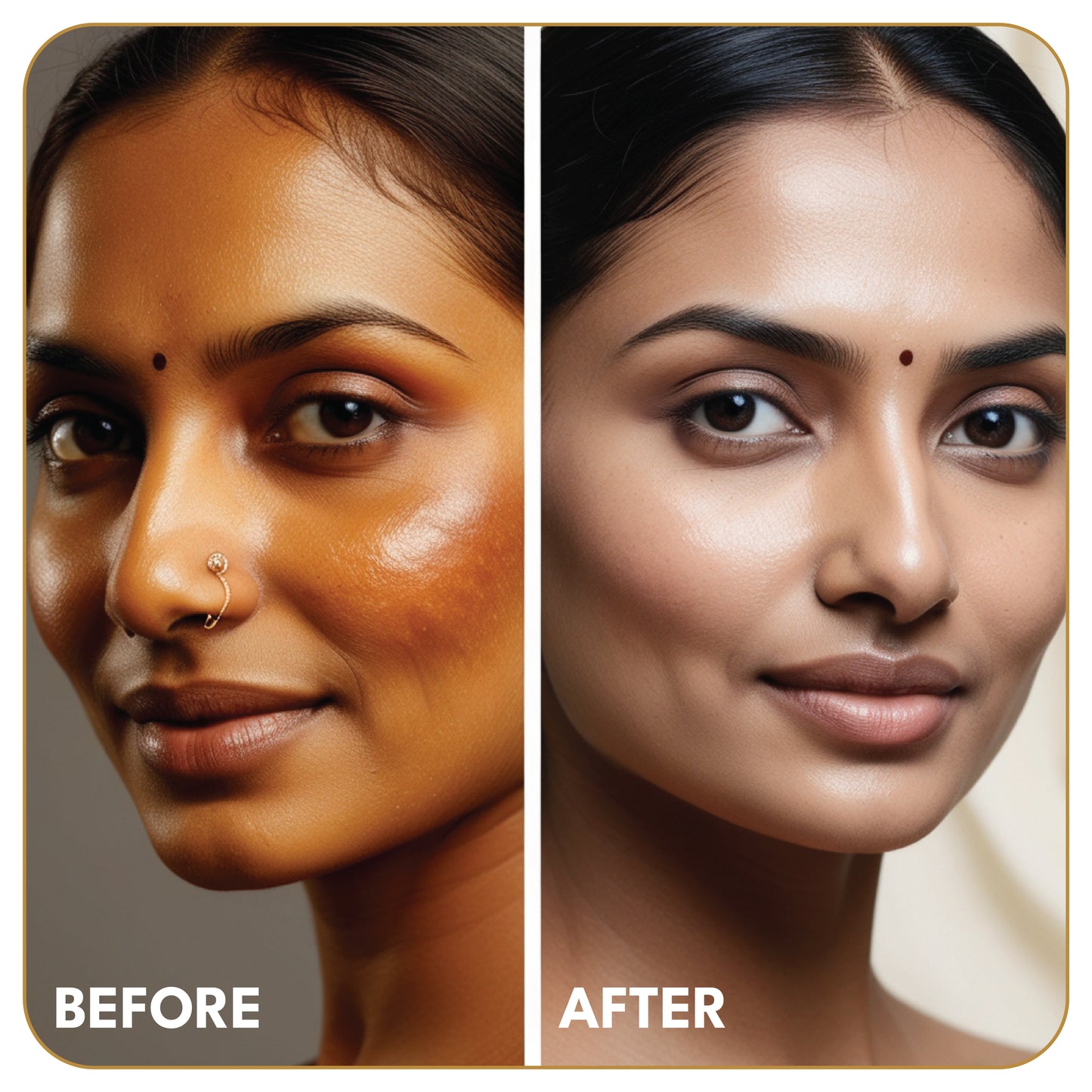 Gloweza™ Herbal De Tan Face Pack For Tan Removal All Skin Types (100gm + 100gm extra)