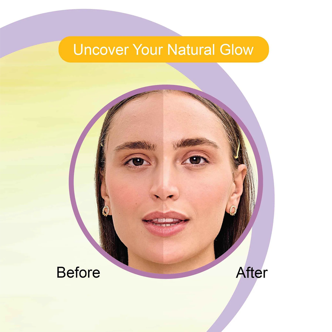 Gloweza™ Herbal De Tan Face Pack For Tan Removal All Skin Types (100gm + 100gm extra)