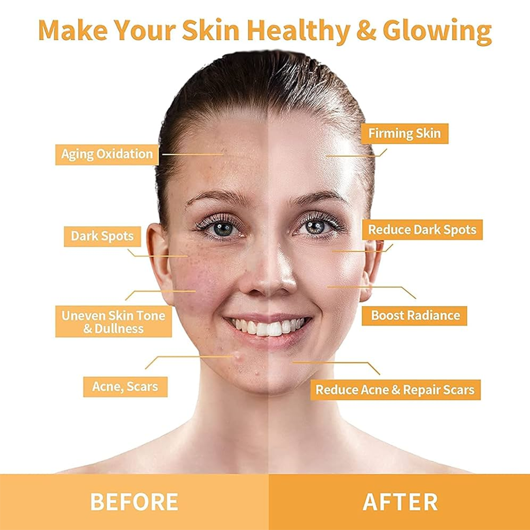 Gloweza™ Herbal De Tan Face Pack For Tan Removal All Skin Types (100gm + 100gm extra)